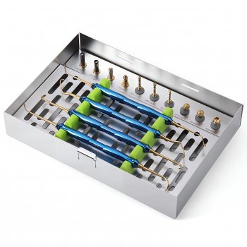 Dental Advanced Sinus Kit (DASK Kit) With Dental Implant Drill Stoppers & Sterilization Box