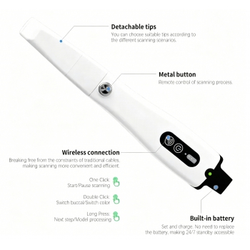 Panda P4 Wireless Intraoral Scanner With 6 Scanner Tips