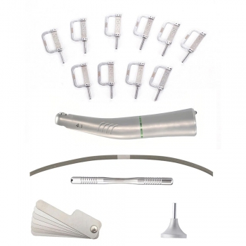 Dental Interproximal Enamel Reduction (IPR) Kit With 4:1 Dental Contra Angle