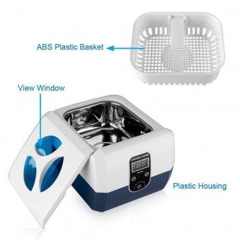 GT SONIC VGT-1200H 1.3L Digital Ultrasonic Cleaner With Heater