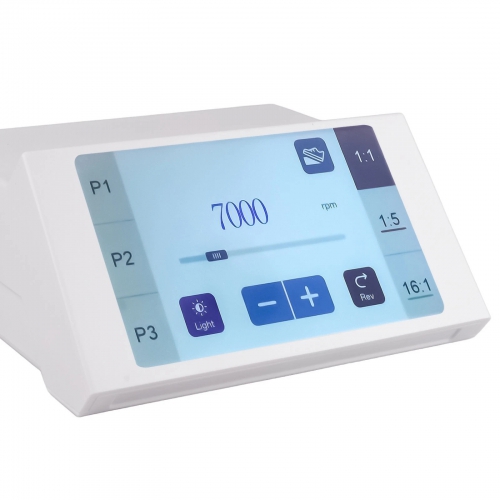 Brushless Motor for Dental Restorations (Touchscreen, 4-Hole, Adjustable Speed)