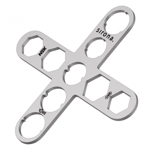 Dental Turbine Handpiece Wrench Back Cover Repair Removal Tool