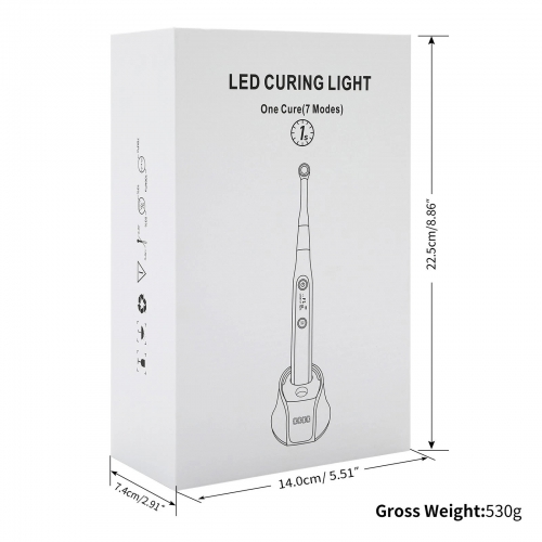 PULIHUA PLH-320 Dental Curing Light Lamp 3000 mW/cm2 with 7 work modes
