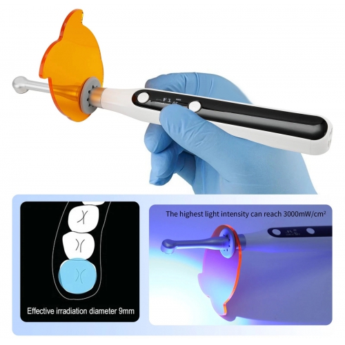 PULIHUA PLH-320 Dental Curing Light Lamp 3000 mW/cm2 with 7 work modes