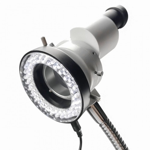 HAYEAR 10X Magnification Dental Lab Binocular Microscope with Adjustable LED