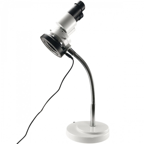 HAYEAR 10X Magnification Dental Lab Binocular Microscope with Adjustable LED