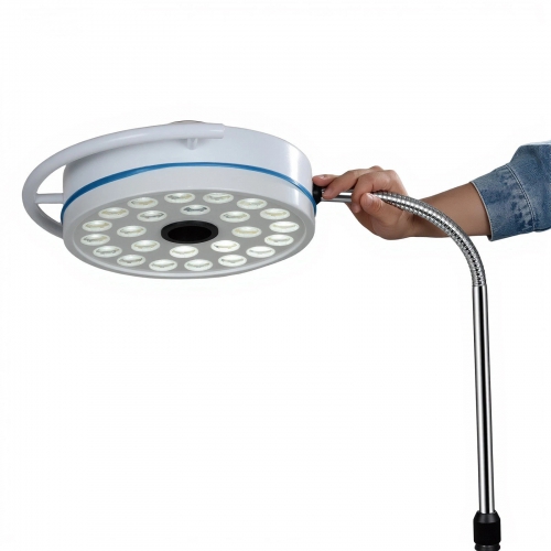 72W Floor Standing Dental Operation Light With 24 Cold Light Led Bulbs