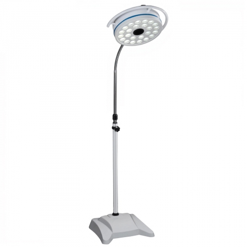 72W Floor Standing Dental Operation Light With 24 Cold Light Led Bulbs