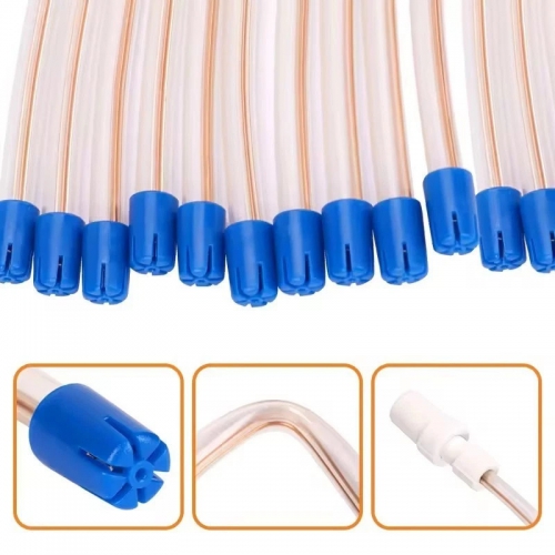 100 Pcs Low-Volume Disposable Dental Saliva Ejector Tips