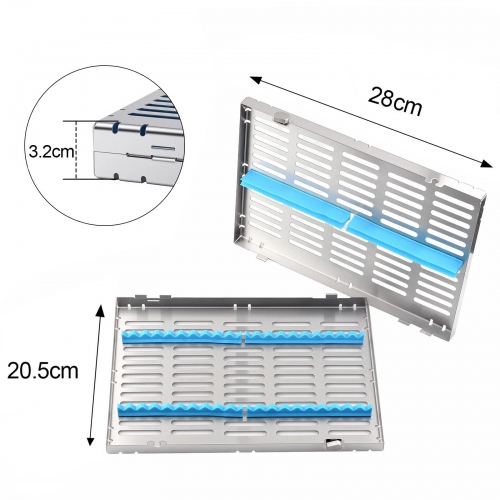 Dental Instrument Autoclave Box (Single box holds 20 dental instruments)