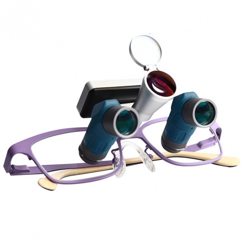 YUYO ET-2+WL-2-001-II 3.5x 5x 7x Zoom Dental Loupes + Surgical Head Light
