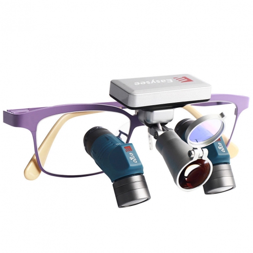 YUYO ET-2+WL-2-001-II 3.5x 5x 7x Zoom Dental Loupes + Surgical Head Light