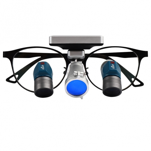 YUYO ET-2+WL-2-001-II 3.5x 5x 7x Zoom Dental Loupes + Surgical Head Light