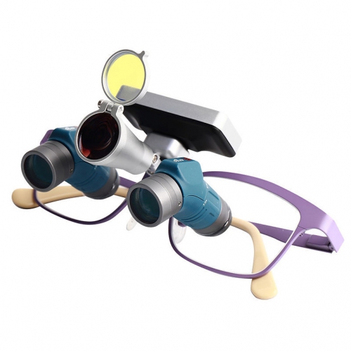 YUYO ET-2+WL-2-001-II 3.5x 5x 7x Zoom Dental Loupes + Surgical Head Light