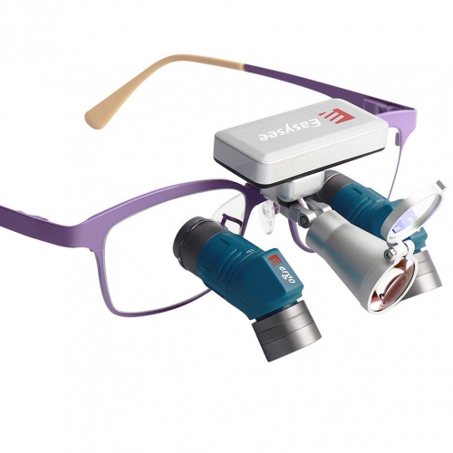 YUYO ET-2+WL-2-001-II 3.5x 5x 7x Zoom Dental Loupes + Surgical Head Light