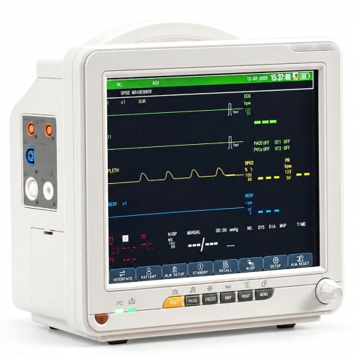 SINNOR SNP9000N 12'' Patient Monitor 6 Parameters (ECG, RESP, TEMP, NIBP, SPO2, PR)