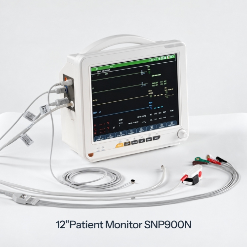 SINNOR SNP9000N 12'' Patient Monitor 6 Parameters (ECG, RESP, TEMP, NIBP, SPO2, PR)