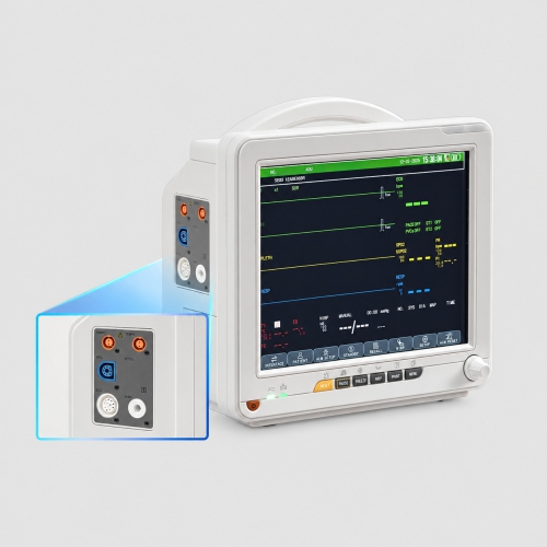 SINNOR SNP9000N 12'' Patient Monitor 6 Parameters (ECG, RESP, TEMP, NIBP, SPO2, PR)
