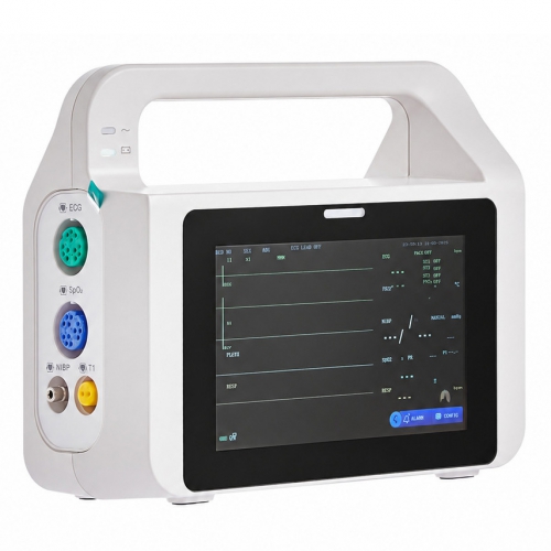 Dental Multi-parameter Patient Monitor With 5 inch Touch Screen 6 Parameters Display