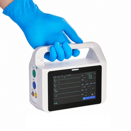 Dental Multi-parameter Patient Monitor With 5 inch Touch Screen 6 Parameters Display