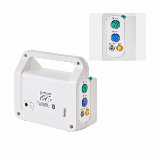 Dental Multi-parameter Patient Monitor With 5 inch Touch Screen 6 Parameters Display