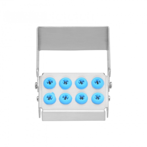 3Pcs 8 Hole Dental Bur Holder, Stainless Steel Bone Drill Block Box