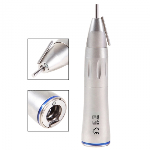 Dental 1:1 Fiber Optic Low Speed Straight Handpiece E-Tpye Style