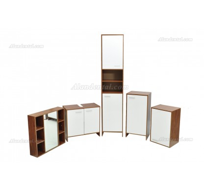 5 Piece Bathroom Cabinet Furniture Set Home Use/ Clinic