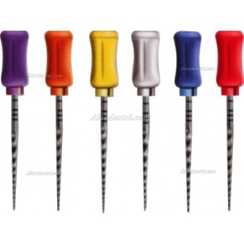 6Pcs Dental File SCF Handy Niti Alloy Rotary Super Files