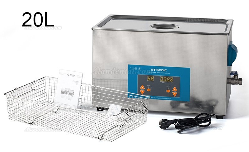 GT SONIC QTD-Series Digital Ultrasonic Cleaner 2-27L 100-500W wwith Heating Function