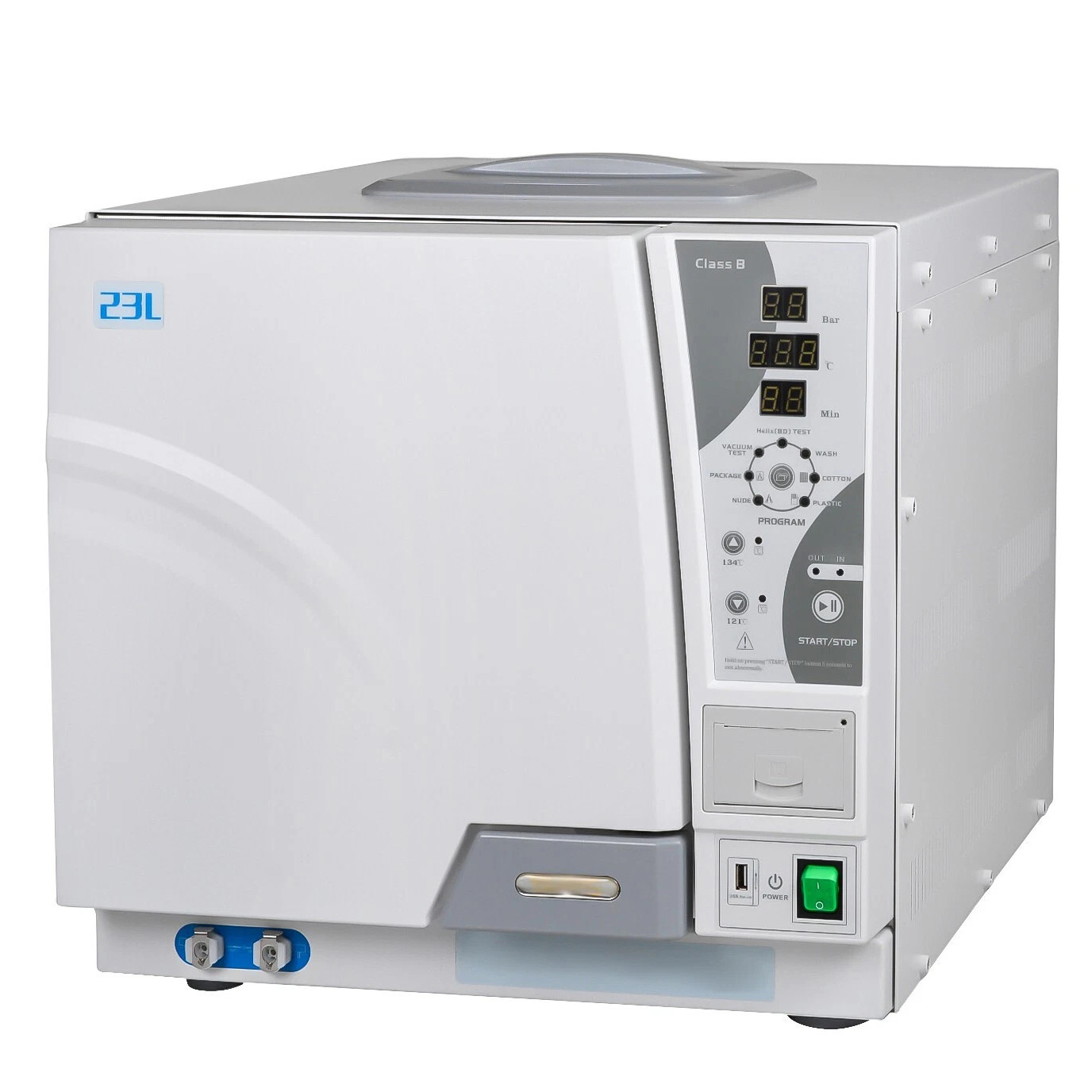 Getidy YJN-23 Dental Steam Autoclave Class B with Built-in Printer
