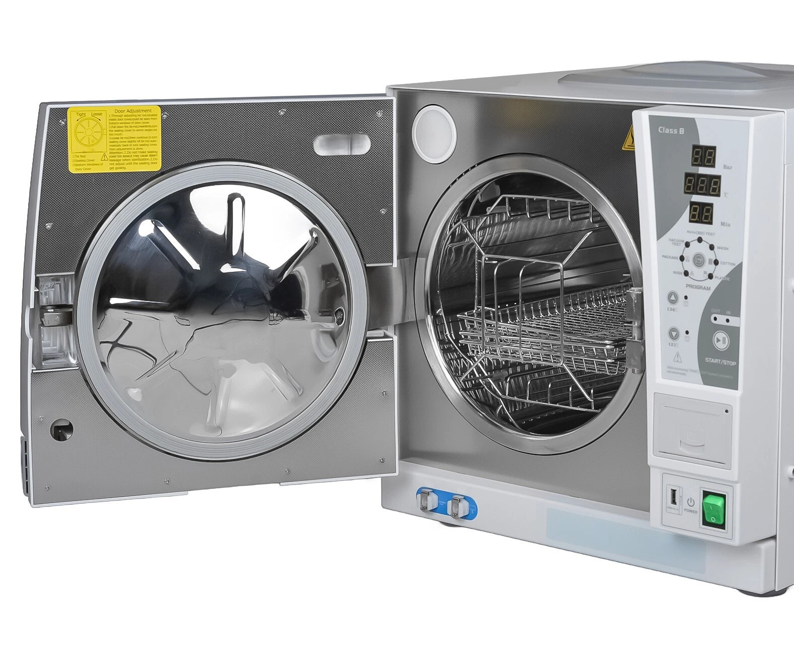 Getidy YJN-23 Dental Steam Autoclave Class B with Built-in Printer