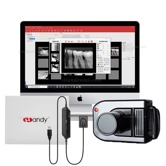 Portable Dental X ray Machine AD-60P + Handy HDR 500 Dental X-ray Sensor