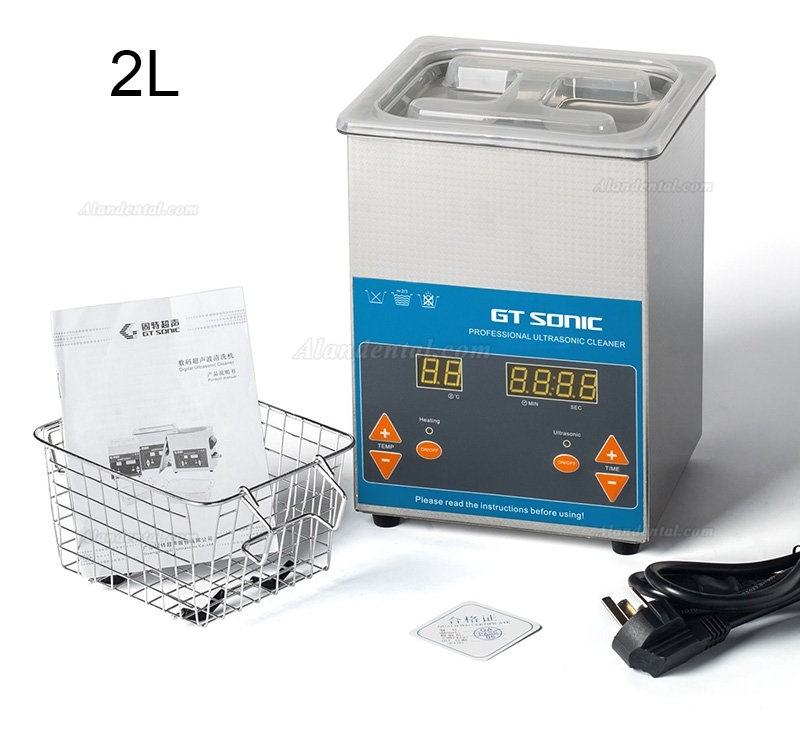 GT SONIC QTD-Series Digital Ultrasonic Cleaner 2-27L 100-500W wwith Heating Function