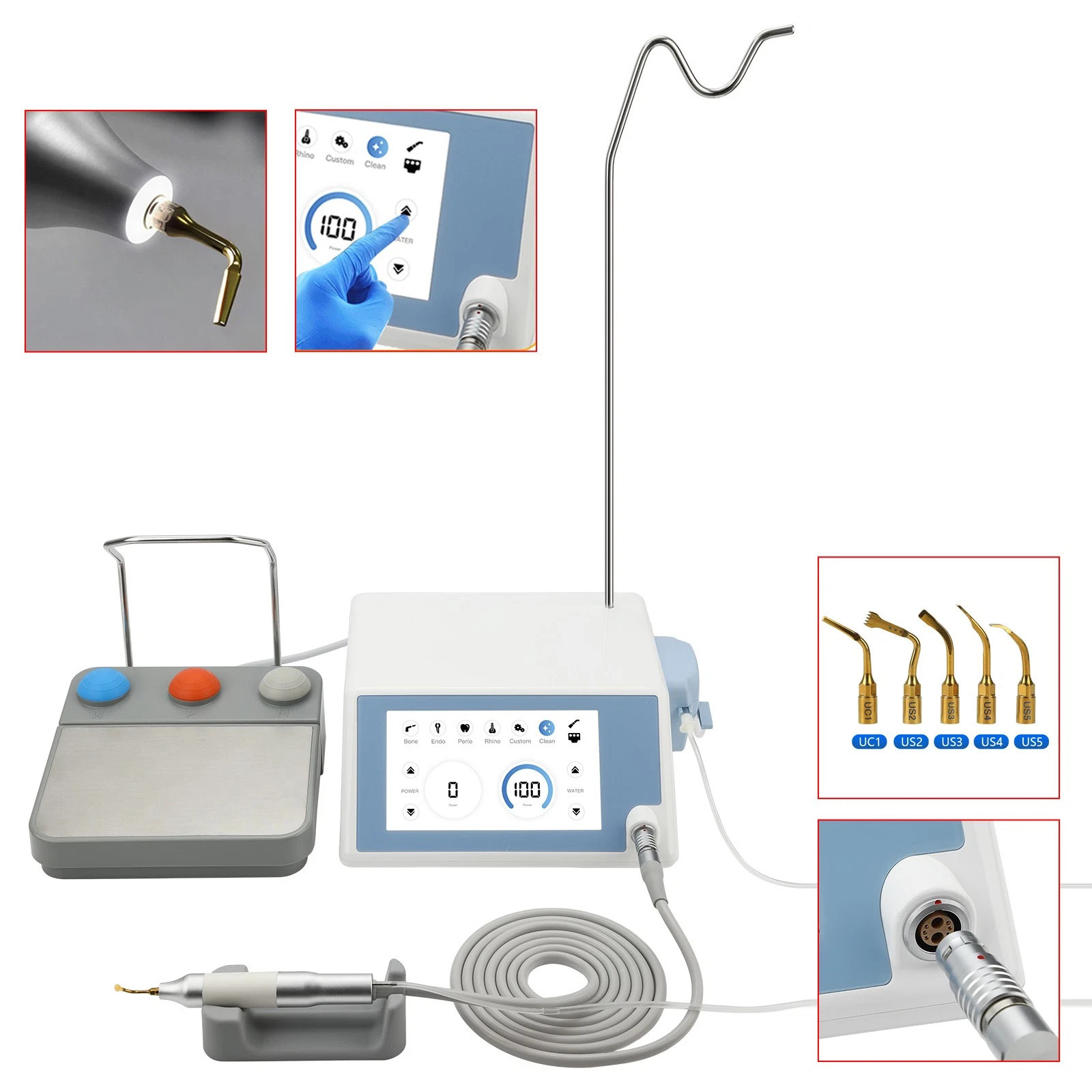 PULIHUA PLH‑US1 Dental Piezosurgery Unit / Ultrasonic Bone System