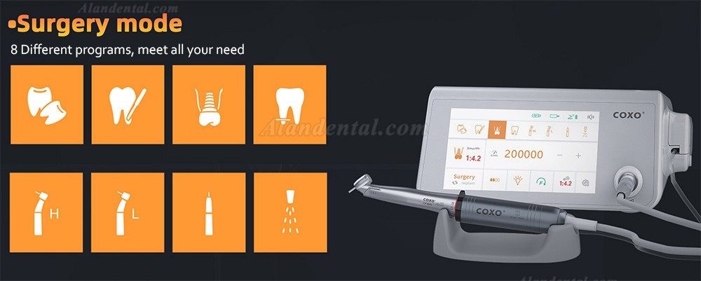 COXO  C-Sailor Pro+ Portable Professional Dental Implant Motor & Surgery Motor with LED Light