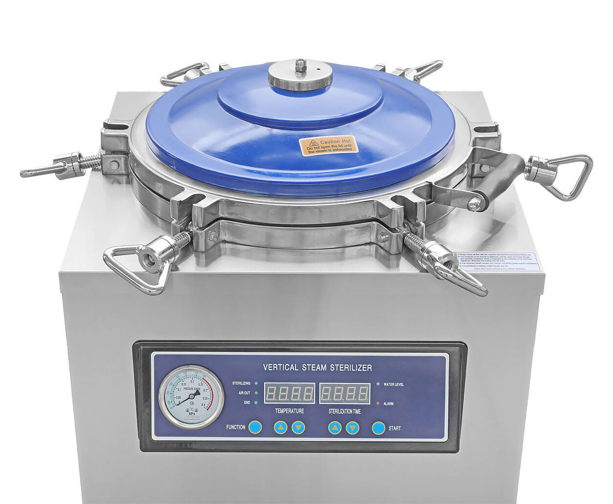 35L Dental Vertical Autoclave Steam Sterilizer with Digital Control Panel