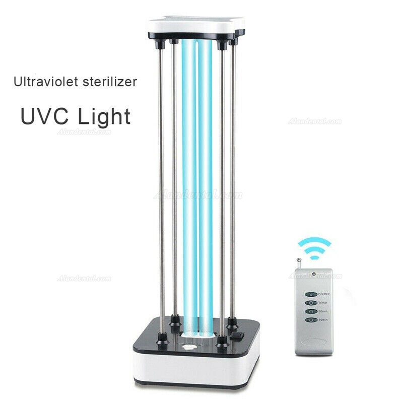 36W 60W UV Sterilizer Timer Remote Control Ultraviolet Light 110V 220V Ozone UVC Ozone Quartz Disinfection Lamps Bactericidal