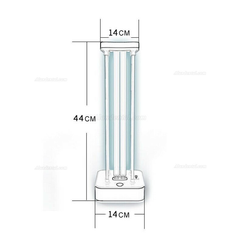 36W 60W UV Sterilizer Timer Remote Control Ultraviolet Light 110V 220V Ozone UVC Ozone Quartz Disinfection Lamps Bactericidal