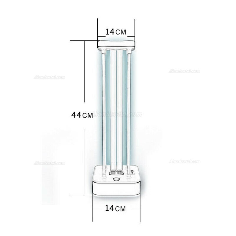 36W 60W UV Sterilizer Timer Remote Control Ultraviolet Light 110V 220V Ozone UVC Ozone Quartz Disinfection Lamps Bactericidal