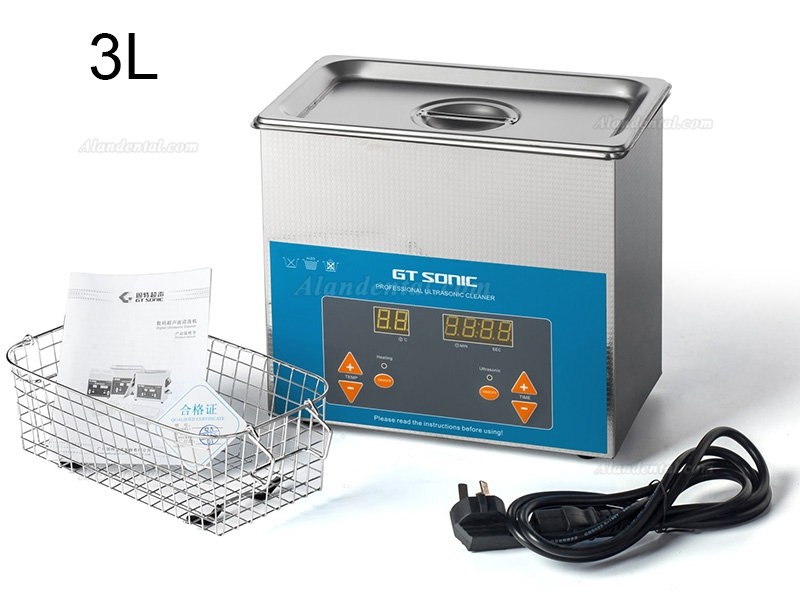 GT SONIC QTD-Series Digital Ultrasonic Cleaner 2-27L 100-500W wwith Heating Function