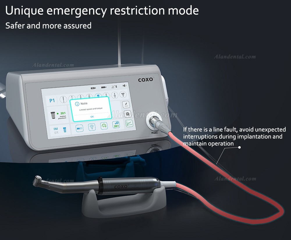 COXO  C-Sailor Pro+ Portable Professional Dental Implant Motor & Surgery Motor with LED Light