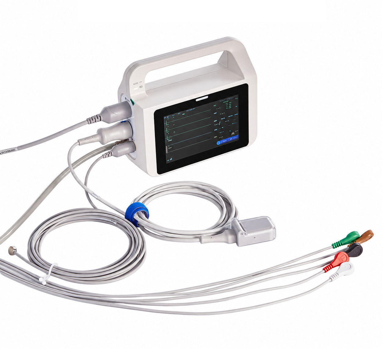 Dental Multi-parameter Patient Monitor With 5 inch Touch Screen 6 Parameters Display