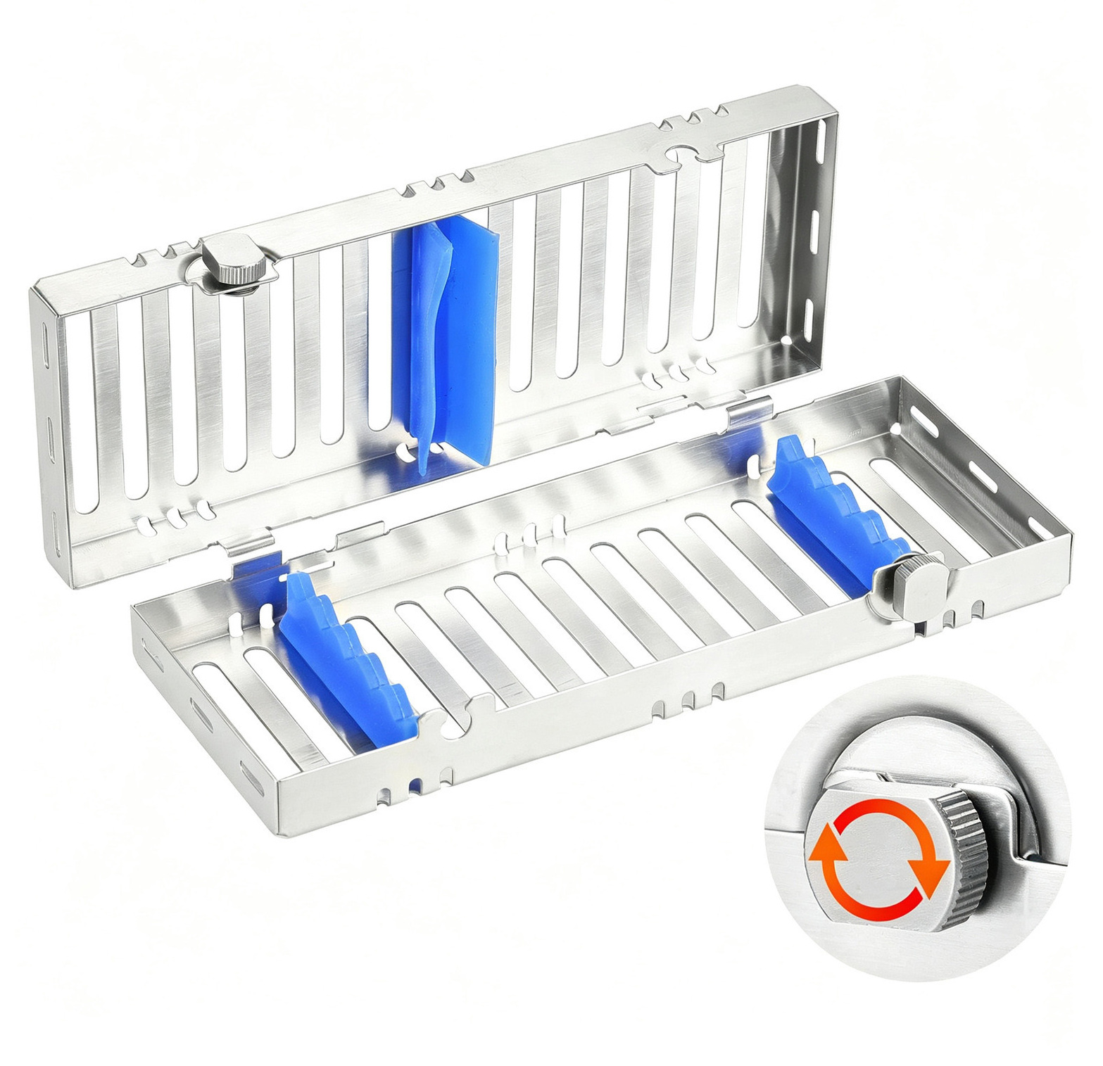 5-Piece Dental Instrument Autoclave Box (Single box holds 5 dental instruments)