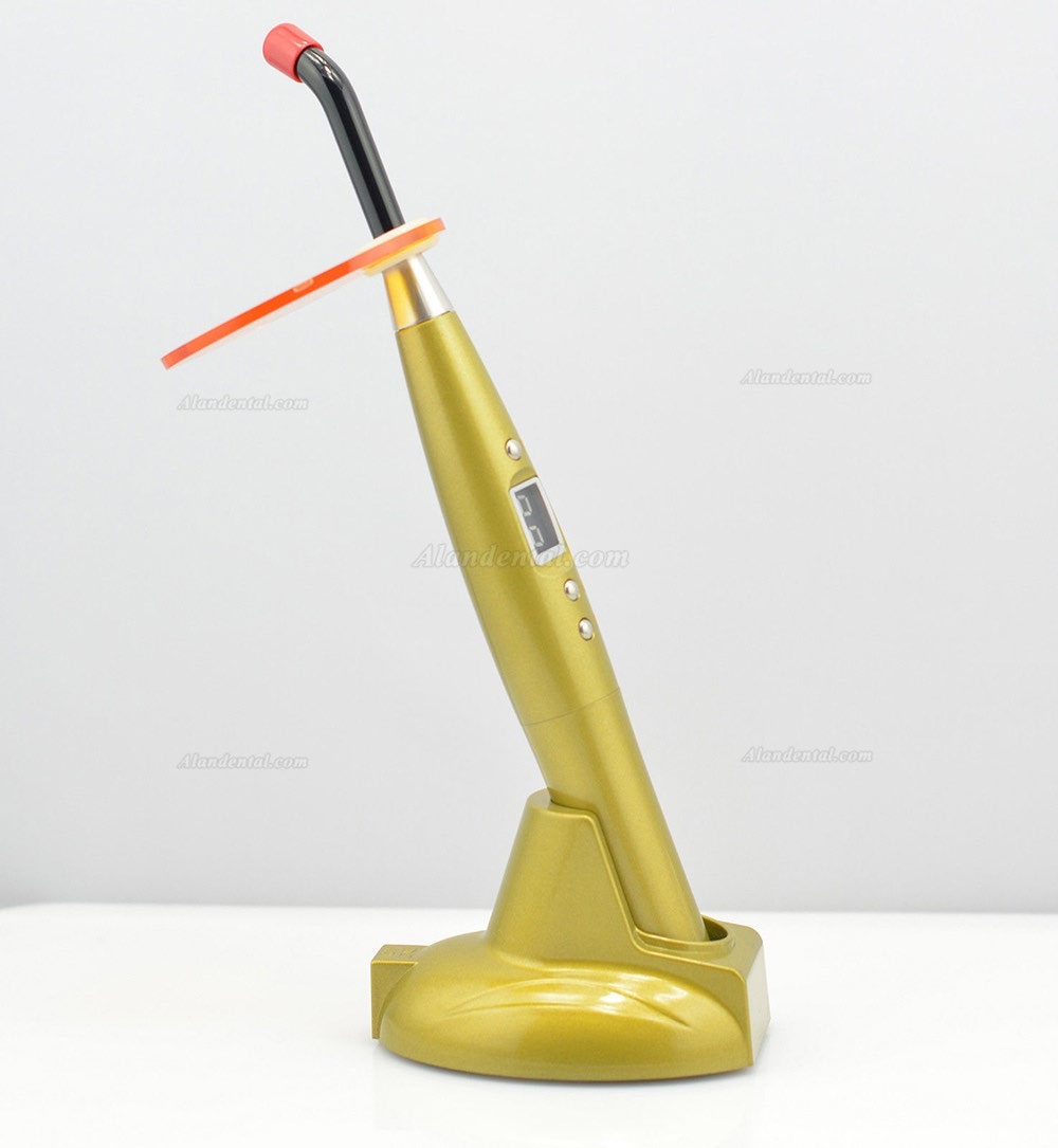 Dental 5W Wireless Cordless LED Curing Light Lamp 1500mw 5 colors available