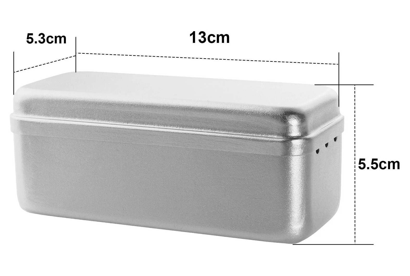 60-Hole Aluminum Box for Dental Endodontic File Autoclave Sterilization