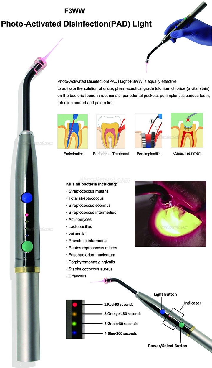 Buy Cheap Dental Photo-Activated Disinfection Laser 650nm PAD Light ...