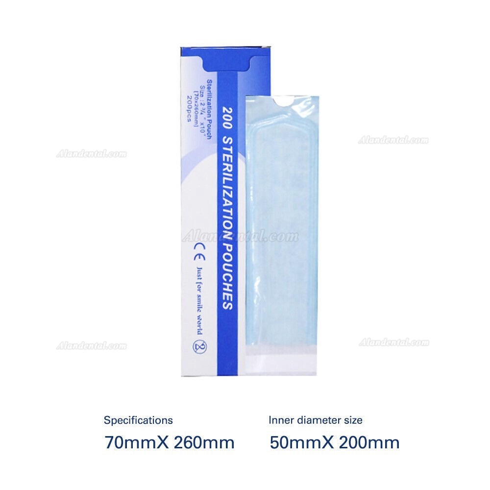 200pcs/box Dental Sterilization Bag Self-sealing Disinfection Pouches