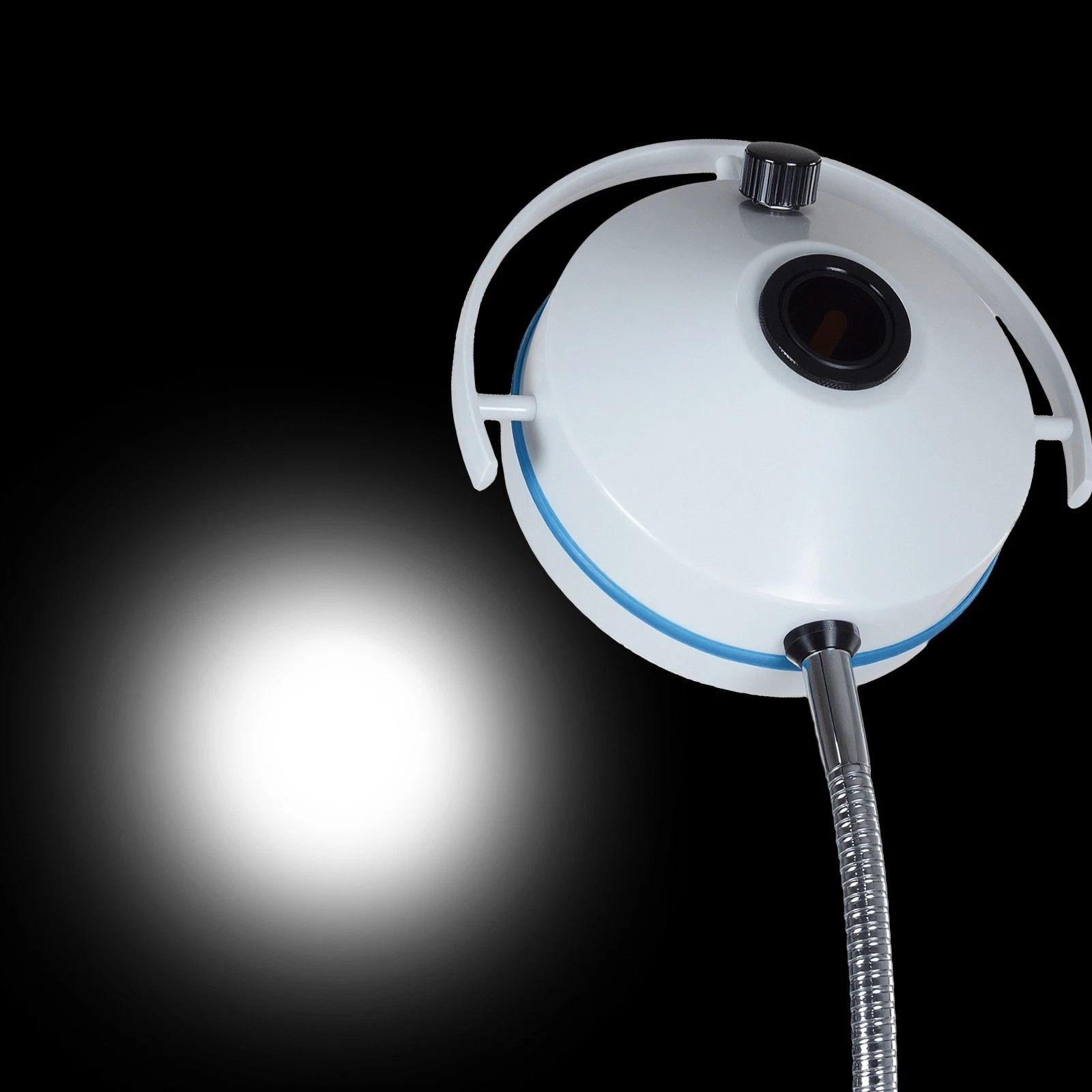 72W Floor Standing Dental Operation Light With 24 Cold Light Led Bulbs