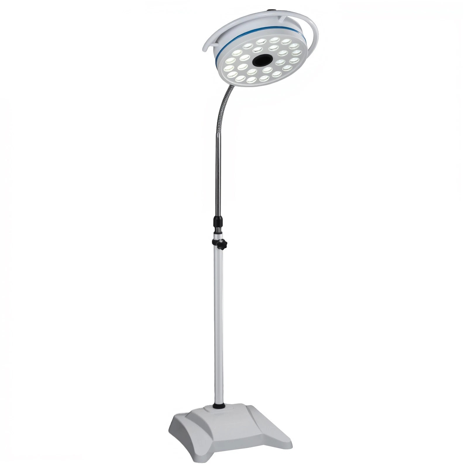 72W Floor Standing Dental Operation Light With 24 Cold Light Led Bulbs